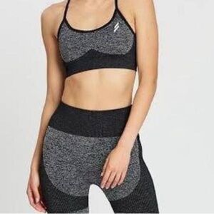 DYE Grey Impact Sports Bra